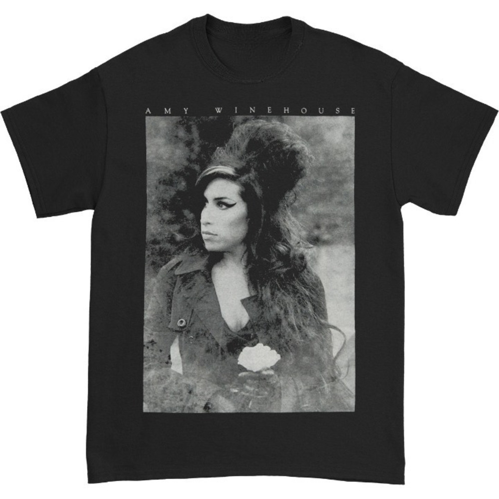 Flower Portrait Tshirt Amy Winehouse Shirt